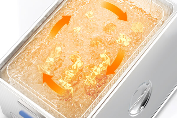 超聲波清洗機(jī)在工作 超聲波清洗機(jī)在工作