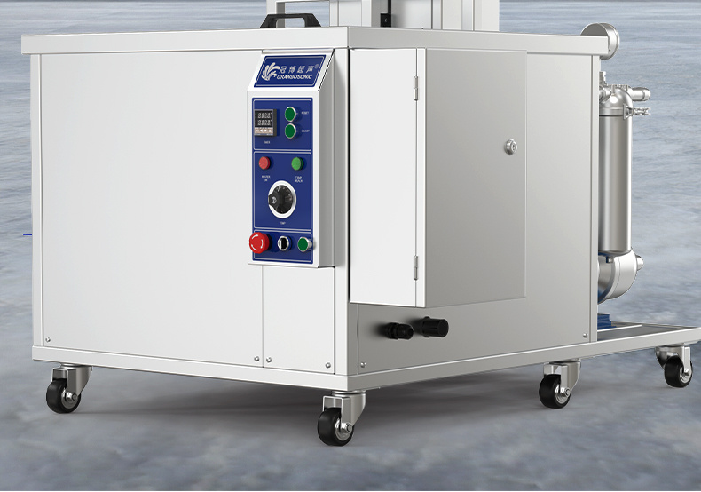 192L 2400W冠博仕GM48192SL單槽超聲波清洗機帶過濾循環升降系統