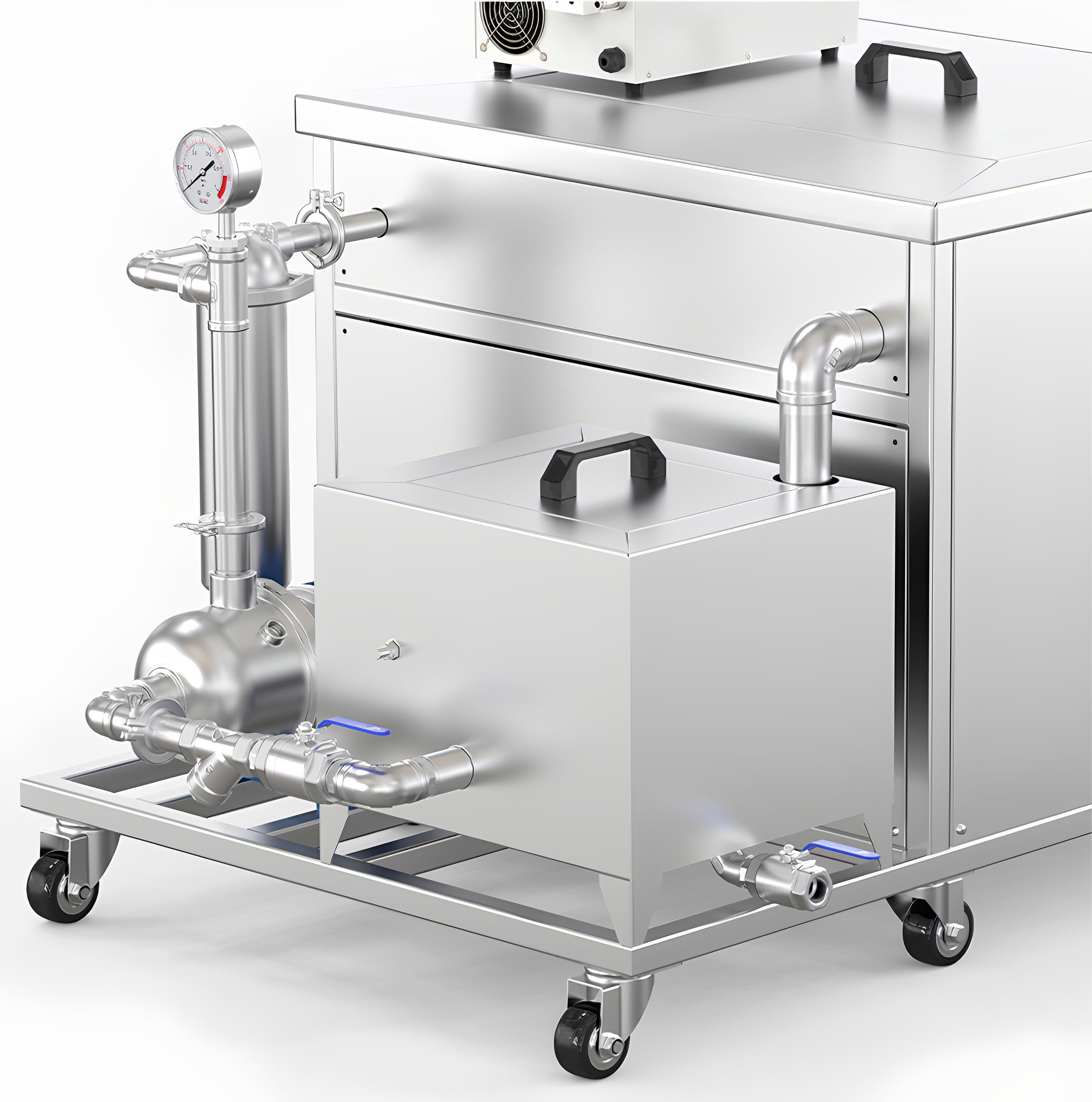 冠博仕GM108540L單槽過濾循環(huán)超聲波清洗機(jī) | 540L/5400W | 工業(yè)級除油除銹設(shè)備可清洗桿角件、角碼、彎管、墊片