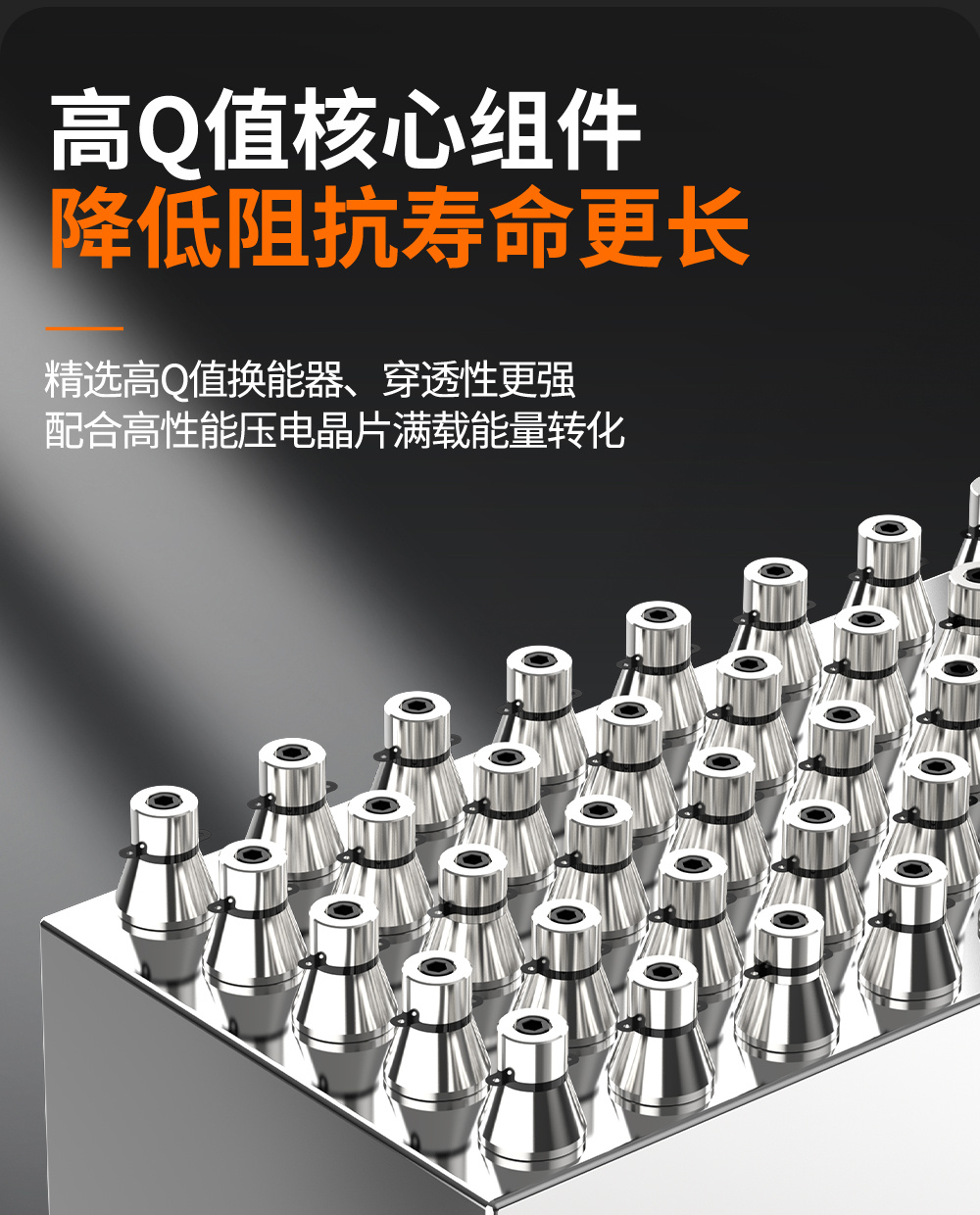 冠博仕GE144960H雙槽超聲波清洗機帶鼓風烘干 | 960L/7200W | 工業級除油除銹設備銅鋁合金小配件清洗