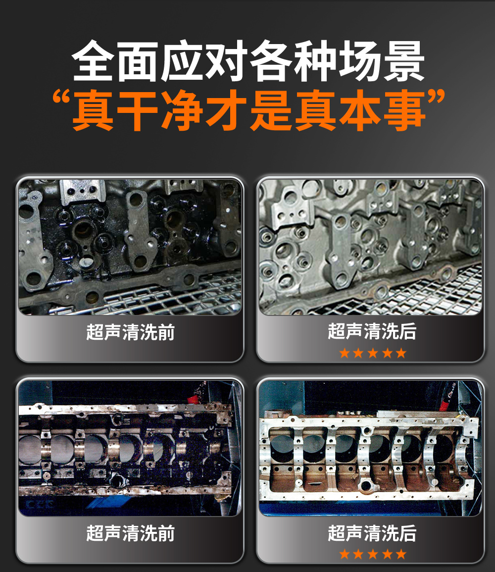 冠博仕GE144960H雙槽超聲波清洗機帶鼓風烘干 | 960L/7200W | 工業級除油除銹設備銅鋁合金小配件清洗