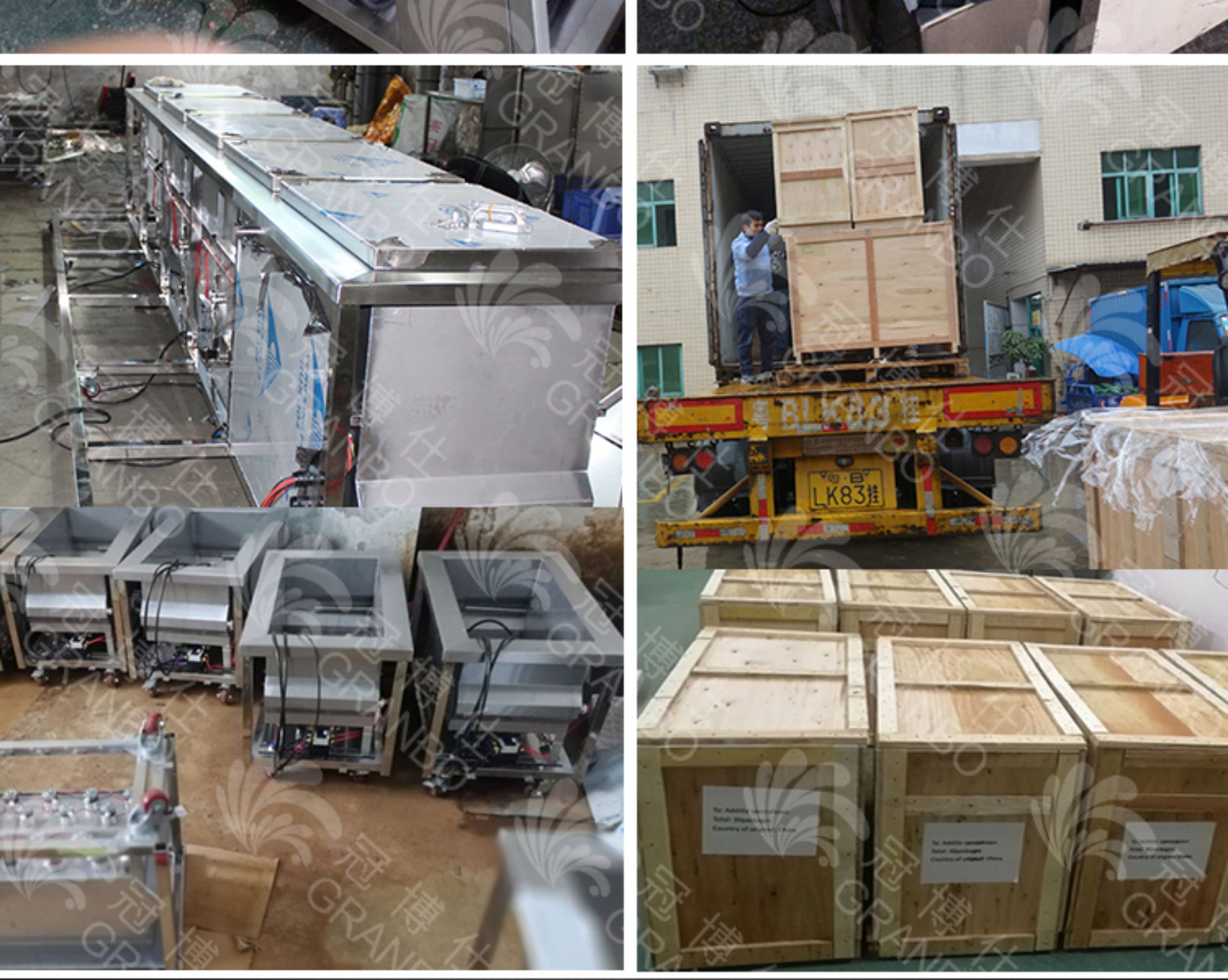 冠博仕GM144960超聲波清洗機｜960L/7200W 可調｜ 工業單槽機 支持定制