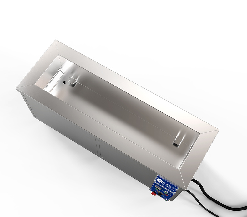 冠博仕GM2472長條型單槽超聲波清洗機｜72L/1200W｜ 五金零件槽長條鐵鋁銅條除油清潔機