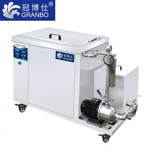 冠博仕超聲波清洗機  工業(yè)單槽機 側置過濾循環(huán)系統  45L-960L可選 支持定制 側置過濾循環(huán)清洗機